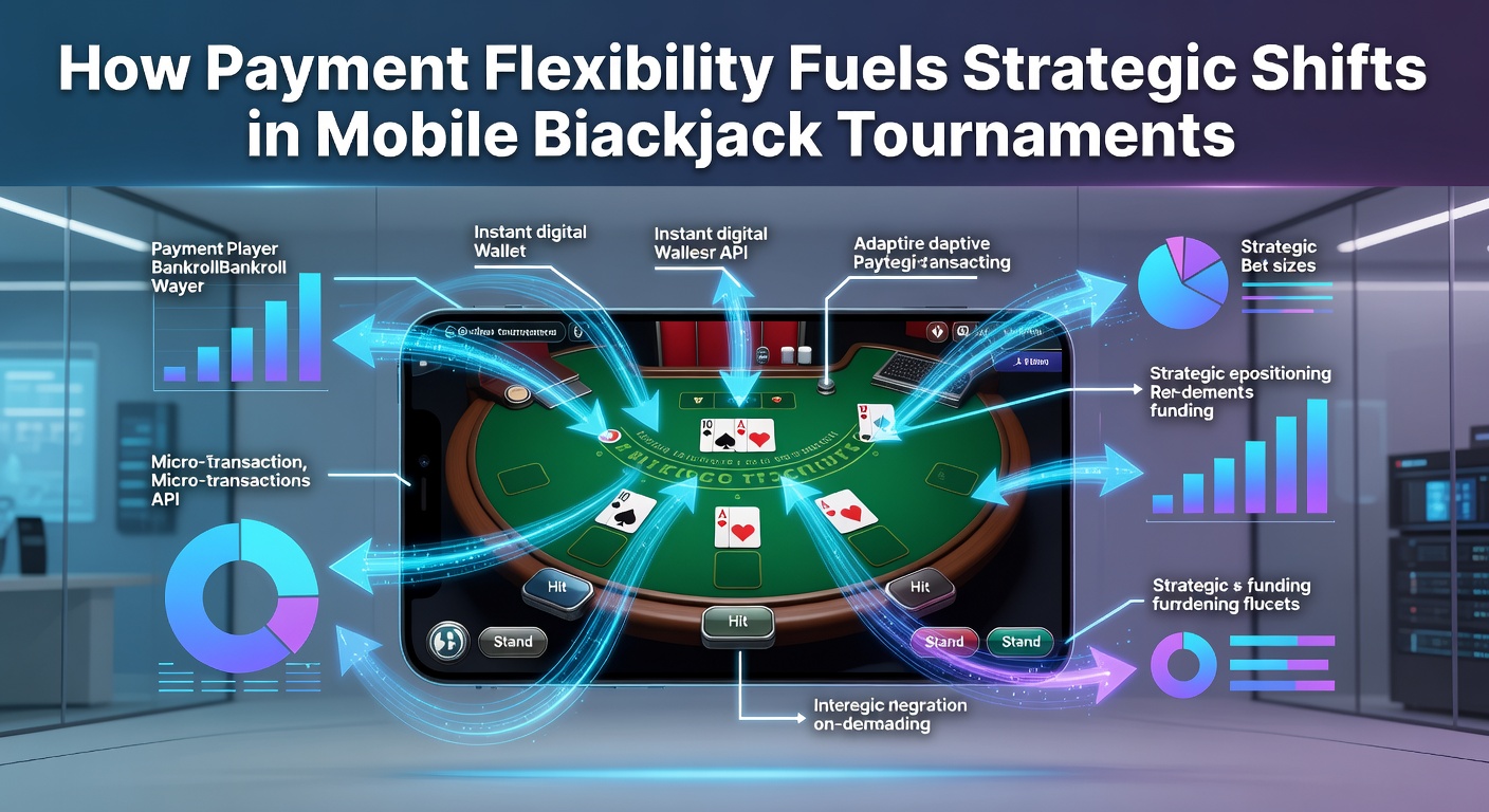 Mobile Blackjack Turniere mit flexiblen Zahlungsoptionen auf Smartphone-Display